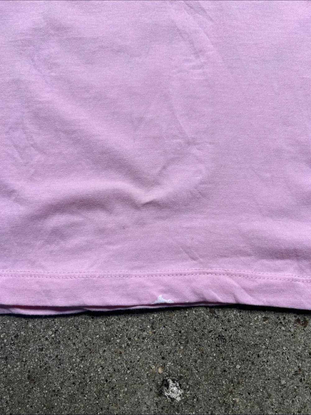H&M Pink Men's Graphic Swim Tank with Black Text